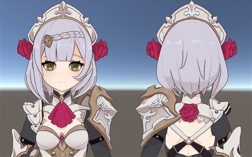 【工程分享】Unity shader 逆向 原神角色描边 核心实现思路说明