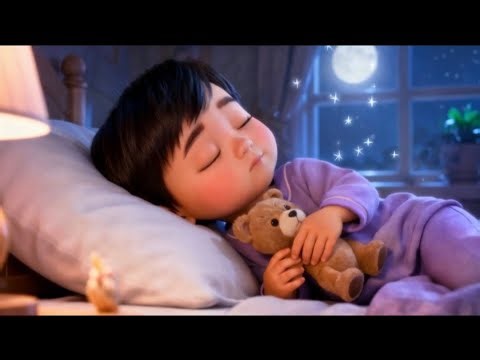 Bedtime Lullaby💤🌙: 🌟The Moon Says Goodnight| Kids Sleep Song