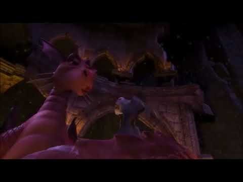 The Dragon From Shrek Kisses Donkey