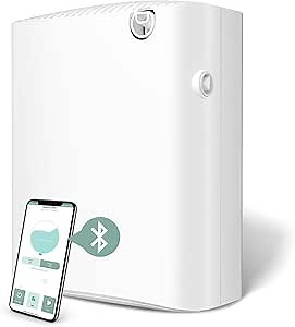 Smart Scent Air Machine with Intelligent Cold Air Technology, Waterless Hotel Collection Diffuser Covers 2000 sq, Bluetooth HVAC Scent Diffuser for Large Room, Hotel, Office and Spa Room