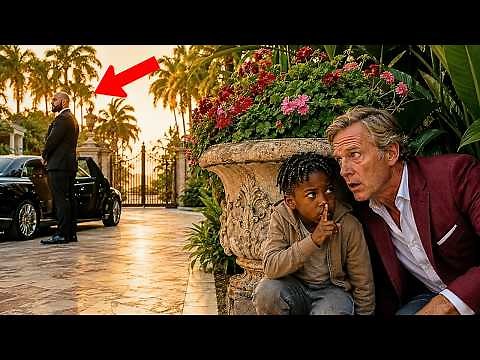 "Don't move, follow me" The Black Boy Told The Millionaire — Seconds Later, He Was Speechless