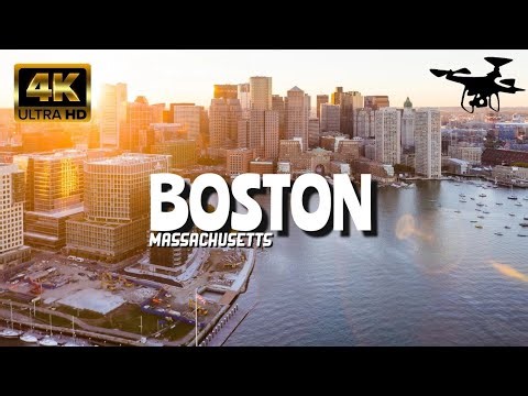 Boston, Massachusetts In 4K By Drone - Amazing View Of Boston, Massachusetts
