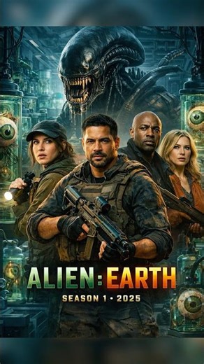 Alien: Earth Season 1 (2025) | Laboratory Chaos – Eyeball Alien Attacks Joe 😱