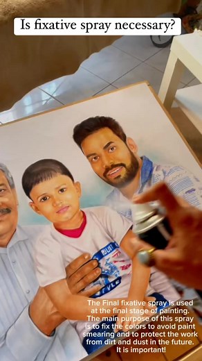 Fixative is a special work tool that is used to stabilize the pigment and fix drawing material. In general it is made of casein, synthetic resin and glue. When you finished a drawing made with graphite, pastel or charcoal is, you need to fix it. Fixative will prevent smearing of the picture, as well as protect it against damage and dust. #fixativespray #pencildrawing #shamenwalker | Gifts From Walker