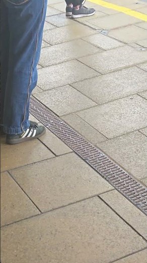 Adidas Shoeplay at the Train Station #candid