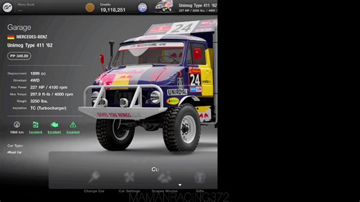 🏎 Look, I know this is bizarre, but hear me out, Ok ? Pay attention… This is no ordinary Unimog 411. Yeah, it started life as a rugged little workhorse with an old-school OM636 VI U diesel engine, but that wasn’t going to cut it. So, we went all out. The engine? Bored and stroked, fitted with high-performance titanium pistons, and force-fed by a massive turbocharger. The result? A ridiculous 227 horsepower—more than triple what it had stock. But we didn’t stop there. The transmission was comple