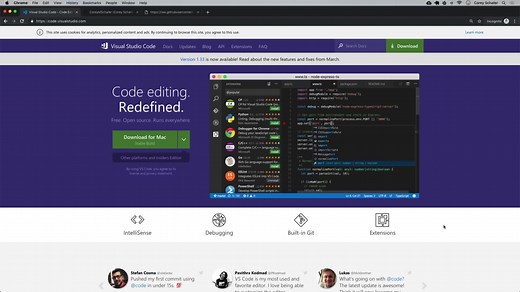 Visual Studio Code (Mac) - Setting up a Python Development Environment and Compl