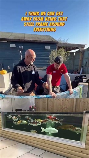 ‪@MarkMarshall_LSH‬ Epic Koi Window Is In! #shorts