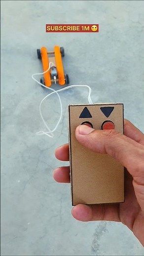 Diy cardboard remote control rc car🔥 #video #viral #short
