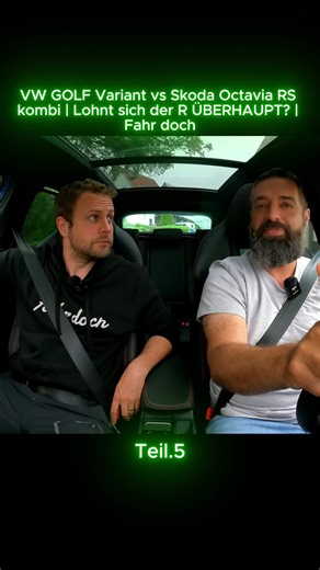 VW GOLF Variant vs Skoda Octavia RS kombi | Lohnt sich der R ÜBERHAUPT? | Fahr doch #GolfR #VWGolf #OctaviaRS #Skoda #Kombi