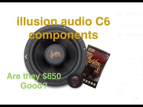 Part 2 Mid level components test, Illusion Audio 2 way Components test, are they $650 good?