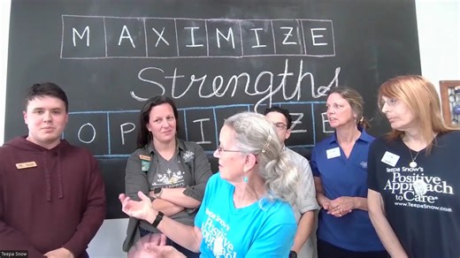1.6K views · 29 reactions | Time with Teepa - What a Week It Was! PAC & Snow Approach Foundation, Inc. together radically changing the dementia experience! Want to be part of this new world outlook - Consider a Call or E-mail to Info@teepasnow.com we can help you take a bigger step forward to potentially taking one of our Champion Courses, Care Partner Support Series, or free on-line quiz about dementia. | Teepa Snow | Facebook