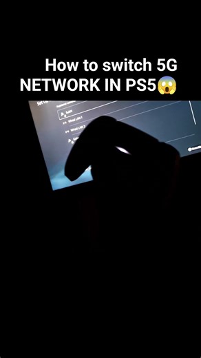 HOW TO SWITCH 5G NETWORK IN PS5 #ps5gameplay #ps5