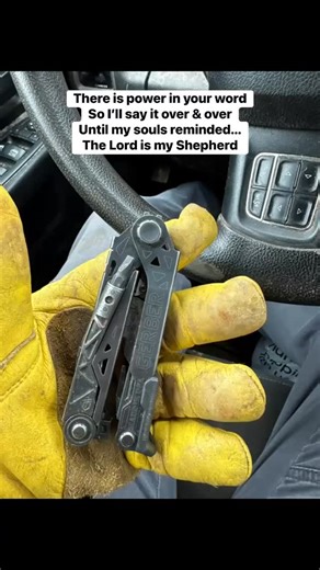 Yesterday while doing chores, Seth realized he was missing his Gerber. This multi-tool is a huge help to him on a daily basis, and it was stressful knowing that he had lost it. This morning before going out to do chores, Seth prayed for the Lord to reveal to him where it could be found. He received an impression of an intersection to look, and there it was! There are miracles happening around us every day, big and small. We just have to be looking for them and we have to remember to ask because 