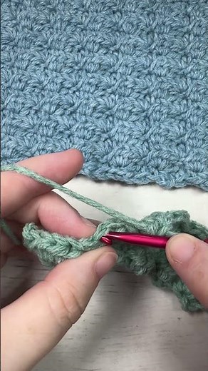 Learn the New Shell Stitch #crochet