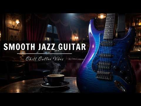 Smooth Jazz Guitar Music – Cozy Cafe Vibes ☕ Relaxing Guitar Music for Study, Work & Focus