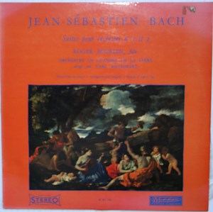Jean-Sébastien Bach / Roger Bourdin, Orchestre De Chambre De La Sarre Dirigé Par Karl Ristenpart - Suites Pour Orchestre No. 1 Et 2