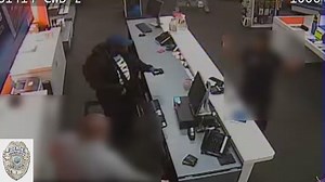 Virginia Beach AT&T robbery surveillance footage