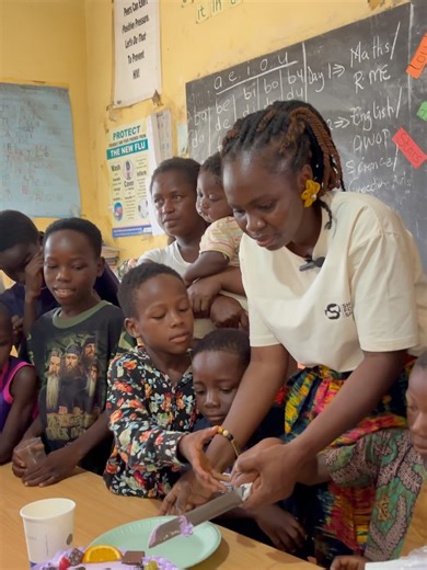 Edna Frimpong on Instagram: "What a wonderful way to start the year! On Valentine’s Day, which also happens to be my birthday, we continued our Shoe For The Shoeless outreach, kicking off this year’s initiatives with 30 shoes for 30 kids, Driving social inclusion and breaking barriers, one shoe at a time. These kids will walk taller, stay in school, have fun and dream big, empowered by your support. The icing on the cake was the scriptures we engraved on the shoes - Joshua 1:3, ‘Wherever the sol