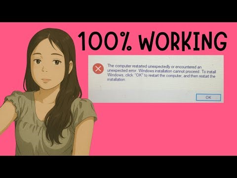 EASY FIX For The Computer Restarted Unexpectedly Or Encountered Unexpected Error In Windows 11