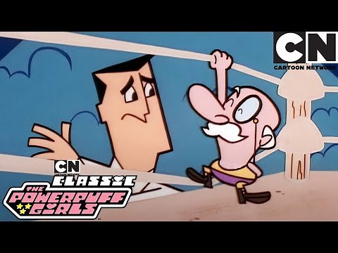 Professor Utonium enters The Ring! | The Powerpuff Girls Classic | Cartoon Network
