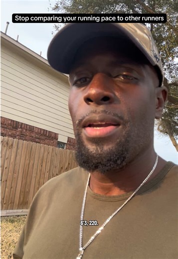 Don’t waste your time comparing your running times to somebody else. When I first started running my mile times were slow. I’d look at Strava and see people running 6 minute miles and it could get discouraging. But consistency changes everything. Stay consistent. Run your race. Your times will come down naturally. The only person you should compete with is the person you were yesterday. Use other runners as encouragement, not comparison. Eat the crust first. #RunningMotivation #RunYourRace #runt