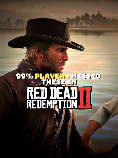 Hidden Character Details 99% Missed 🤯 [4k] | Red Dead Redemption || #shorts