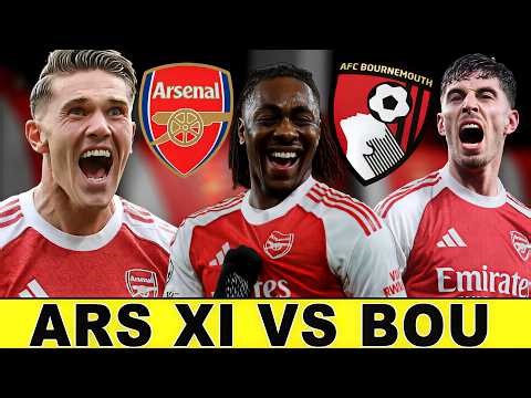 SHOCK ARSENAL PREDICTED XI VS BOURNEMOUTH LEAKED + SAKA AND ODEGAARD RETURN🔥12 POINTS CLEAR INCOMING