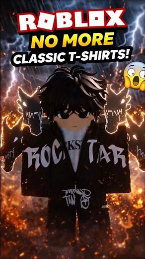 Roblox Is Removing Classic T-Shirts?! 😱