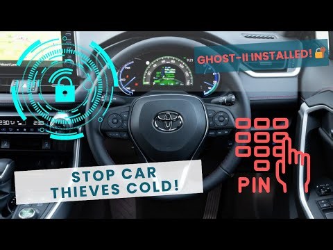 Toyota RAV4 2021 GHOST-II Immobiliser | Live Demo & How to Change PIN Code!