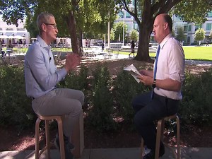 3.7K views · 59 reactions | Go ahead, sell Apple on one lousy downgrade today. One thing is for sure: Tim Cook won't be watching "Own it, don't trade it" - Jim Cramer | Mad Money | Facebook