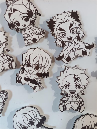 Anime Chibi Magnets - Etsy