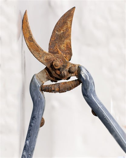 318K views · 1.3K reactions | Rusty Pruning Shears Restoration in Garage | DIY & Crafts | Facebook