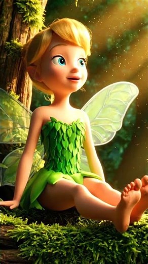 Captain Hook's Distraction Tinker Bell Flashing Her Ankleted Feet