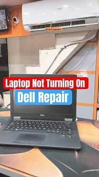 Laptop Not Turning ON? Watch This Dell Repair! #shorts
