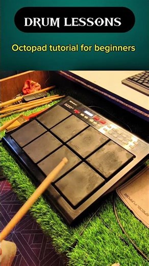 Drums lessons 🏆 Octapad tutorial 🥁 roland 🪘#octapadclases #music #instruments #dj #drums #electronic