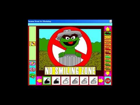 Sesame Street Art Workshop (CD ROM Longplay #9)