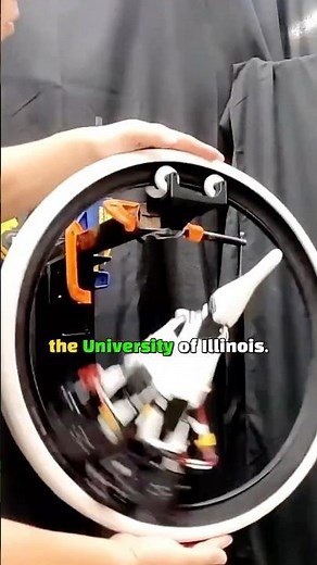 Futuristic Stability on Single Wheel 😲 Robotic Legs Meet Monocycle Precision #MonocycleRobot