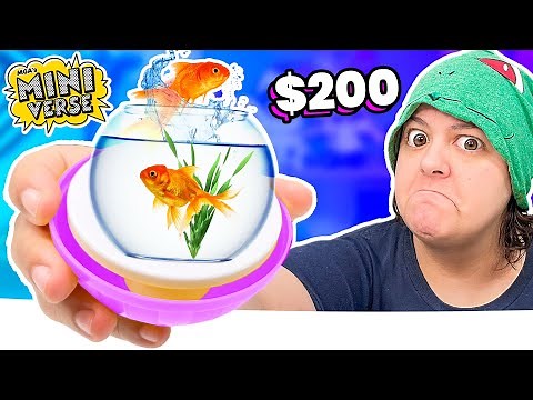 NO WAY! $200 RARE Sold Out TINY Miniverse Make it Mini Lifestyle Unbox Review