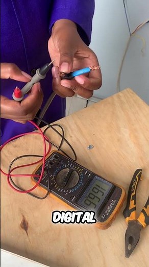 Master Your Multimeter: Test DC Polarity Like a Pro! #shorts