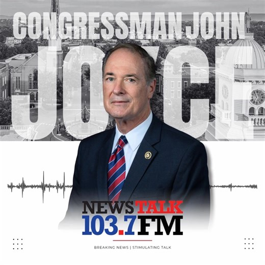 Congressman John Joyce spoke with us recently about “The Big Beautiful Bill” — the groundbreaking legislation on everyone’s radar. He shared the insights and implications you need to hear firsthand. Congressman John Joyce will be on First News on this issue and more after the 8am local info block. #NewsTalk1037FM #JohnJoyce #TheBigBeautifulBill #CongressSoundbite #HistoricLegislation #LocalPolitics #PAnews | News Talk 103.7 FM