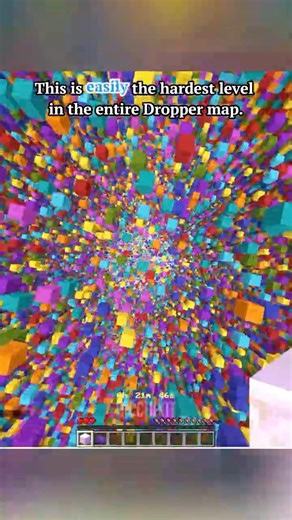 This Color Block Level Feels Impossible #minecraft