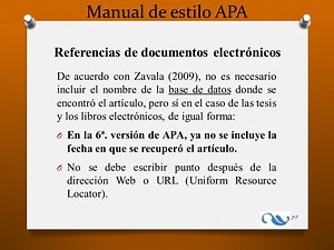 Ejemplos De Referencias De Libros Electronicos Apa