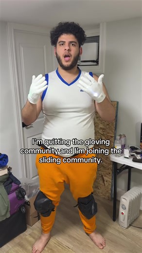 I am quitting Gloving and joining sliding #degloving #gloving #sliding #slidingcommunity #meme