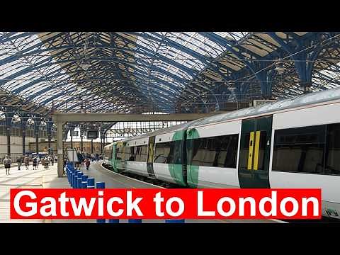 Gatwick Airport to London Victoria: Southern Rail Train Ride Full Journey