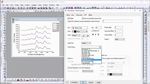 为曲线添加标注