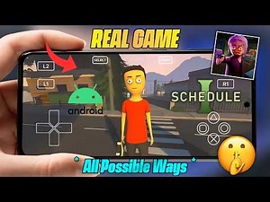 *ALL POSSIBLE WAYS* to Play REAL Schedule 1 on Mobile 🤫