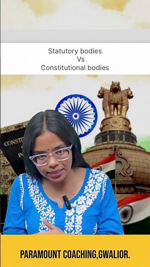 Statutory bodies vs constitutional bodies #politicalscience #ncert