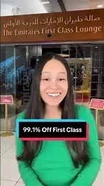 How to get a $12k first-class ticket for 99% off