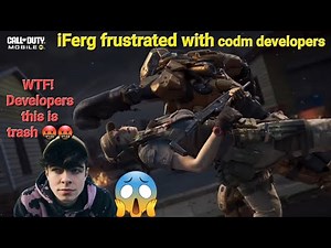 iFerg rage and frustrated with codm developers on new update 🤬| iFerg reacts on the new update | cod